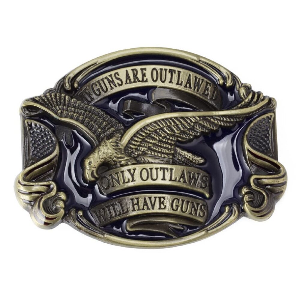 4707 Eagle Belt Buckle , American Flag Eagle Belt Buckle, American Bald